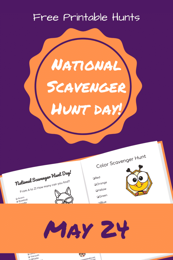 Scavenger Hunts with free printables